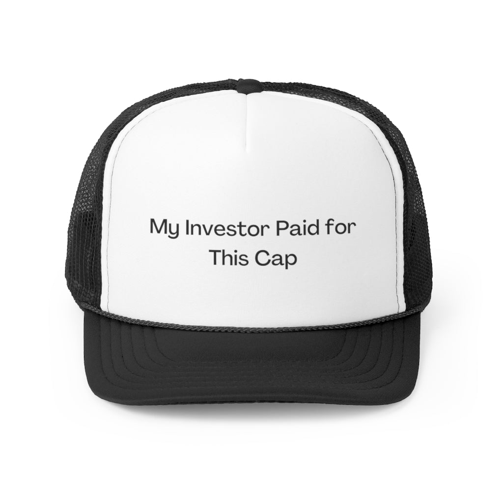 We Just Got Funded Cap