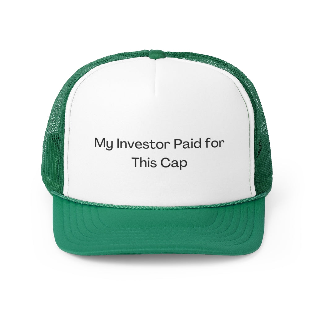 We Just Got Funded Cap