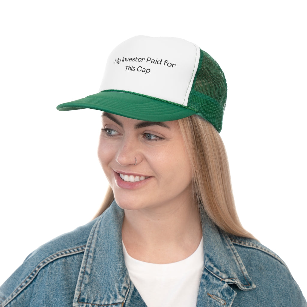 We Just Got Funded Cap