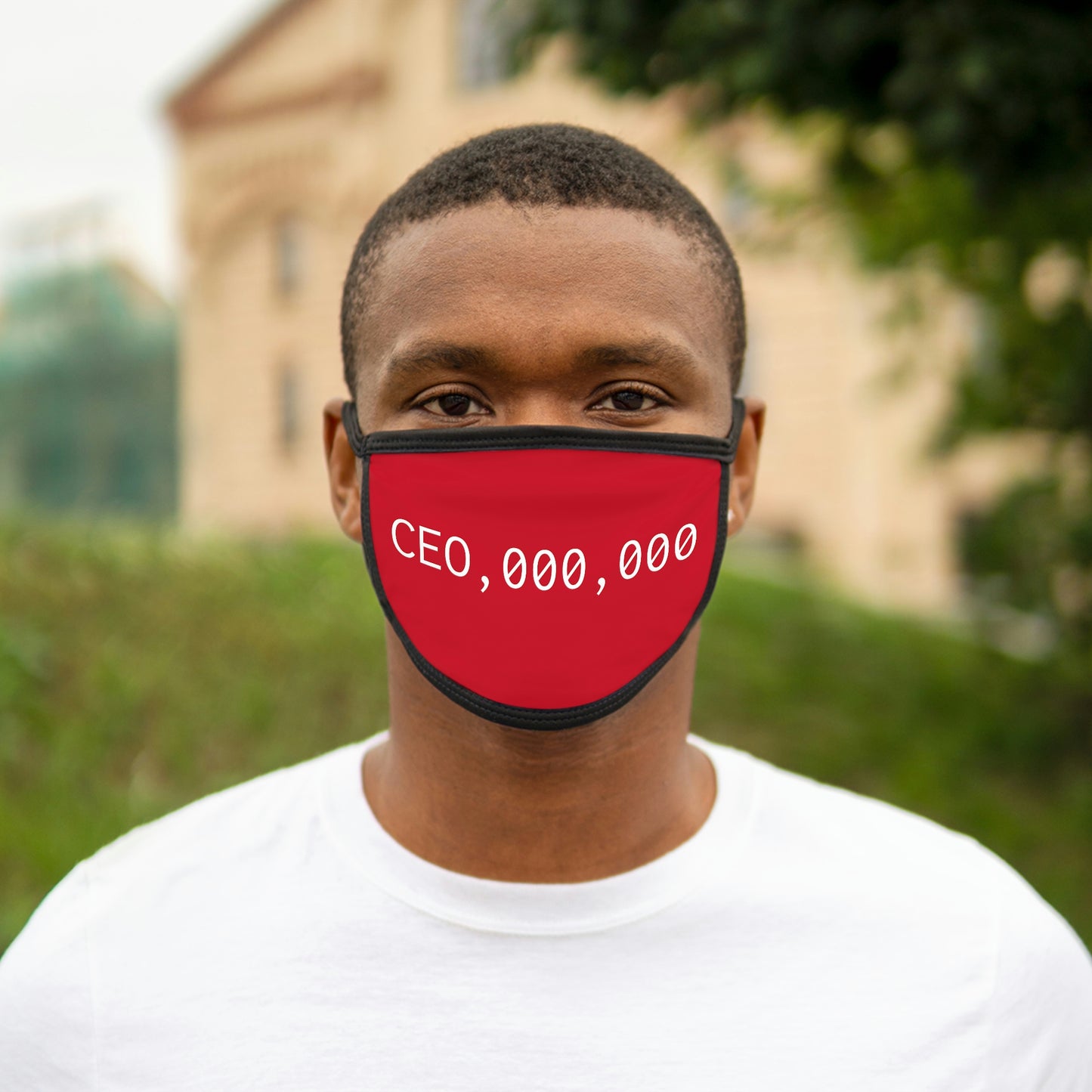 Millionaire in Making Face Mask