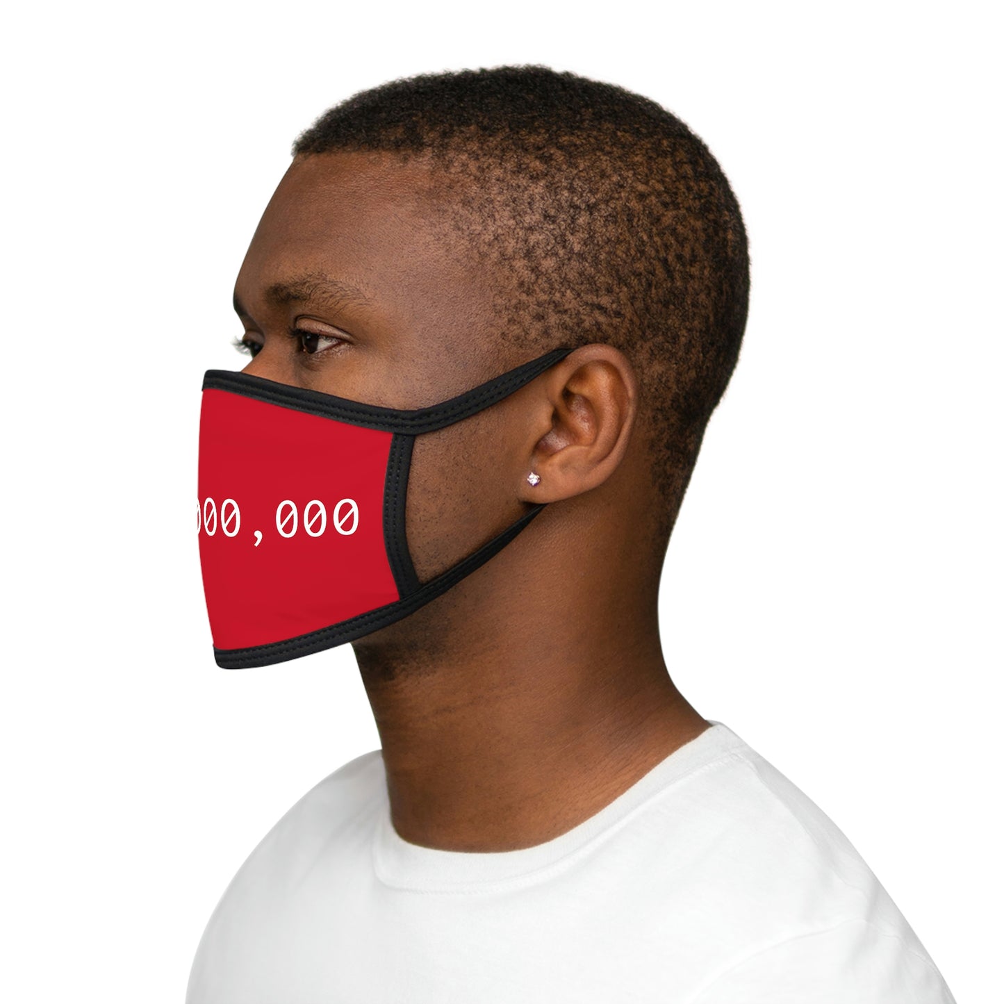Millionaire in Making Face Mask