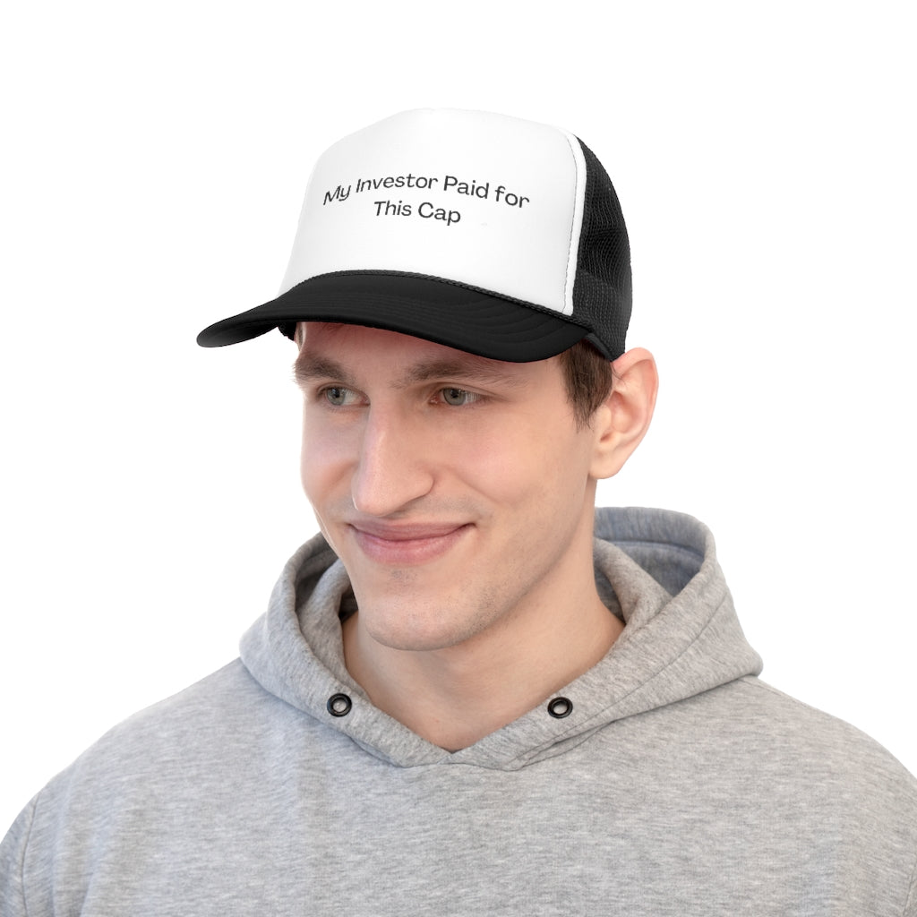 We Just Got Funded Cap