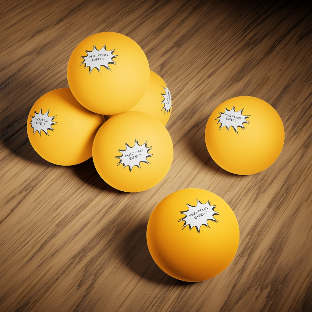 Ping Pong Expert Balls (6pcs)