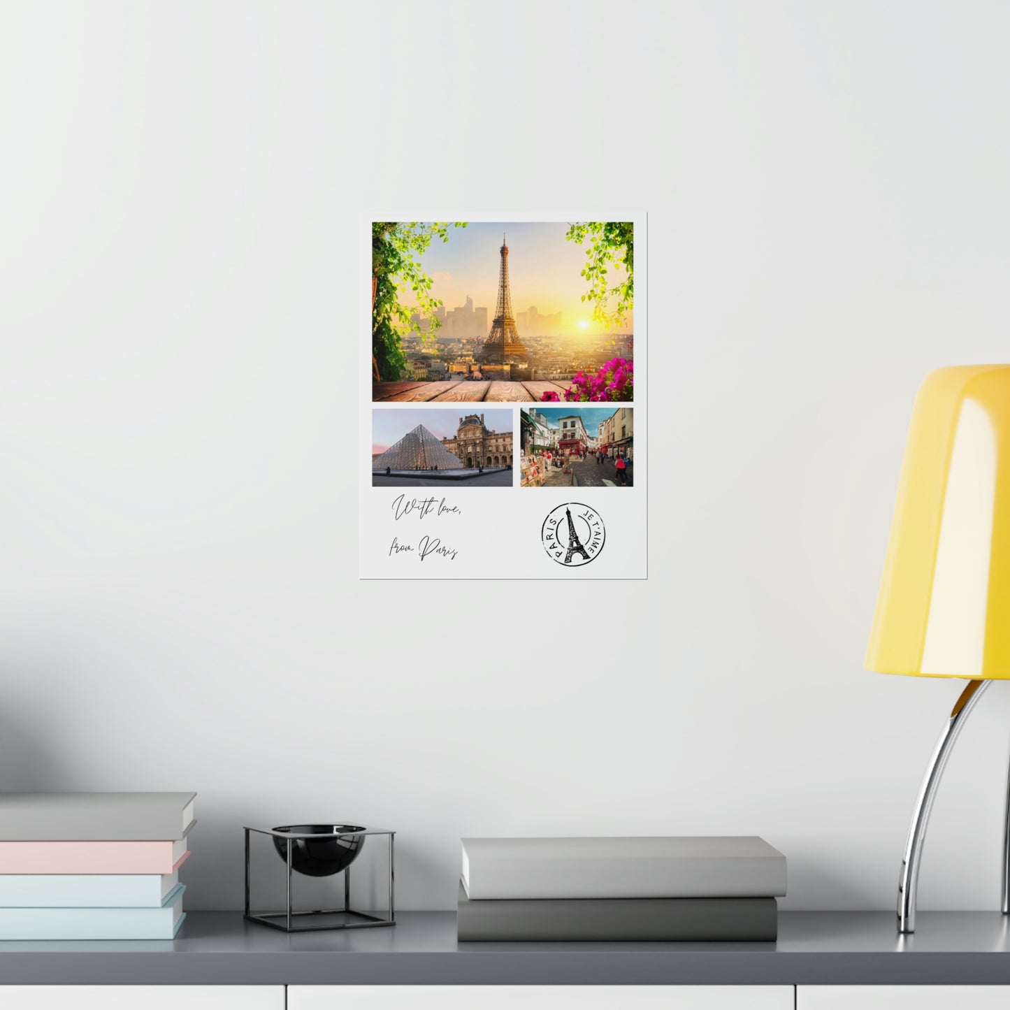 Vertical Poster From Paris, With Love