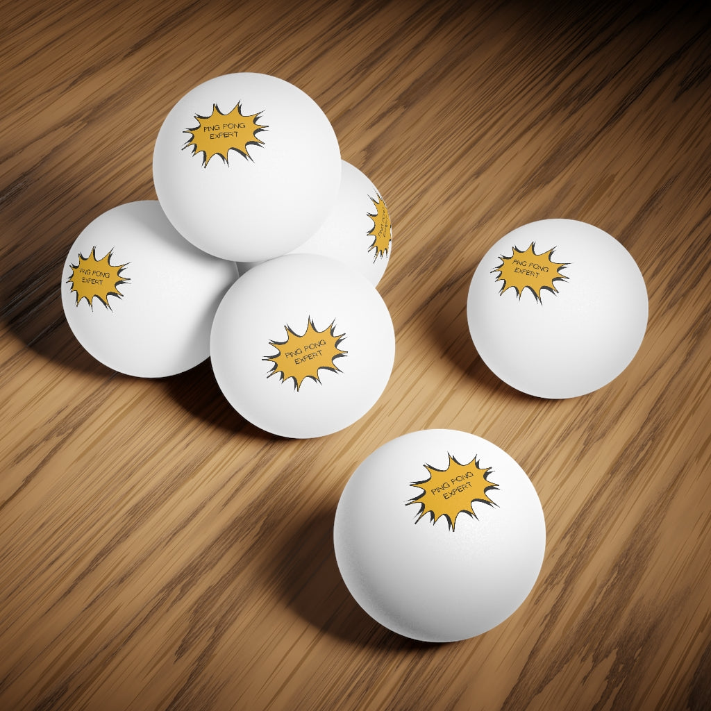 Ping Pong Expert Balls (6pcs)