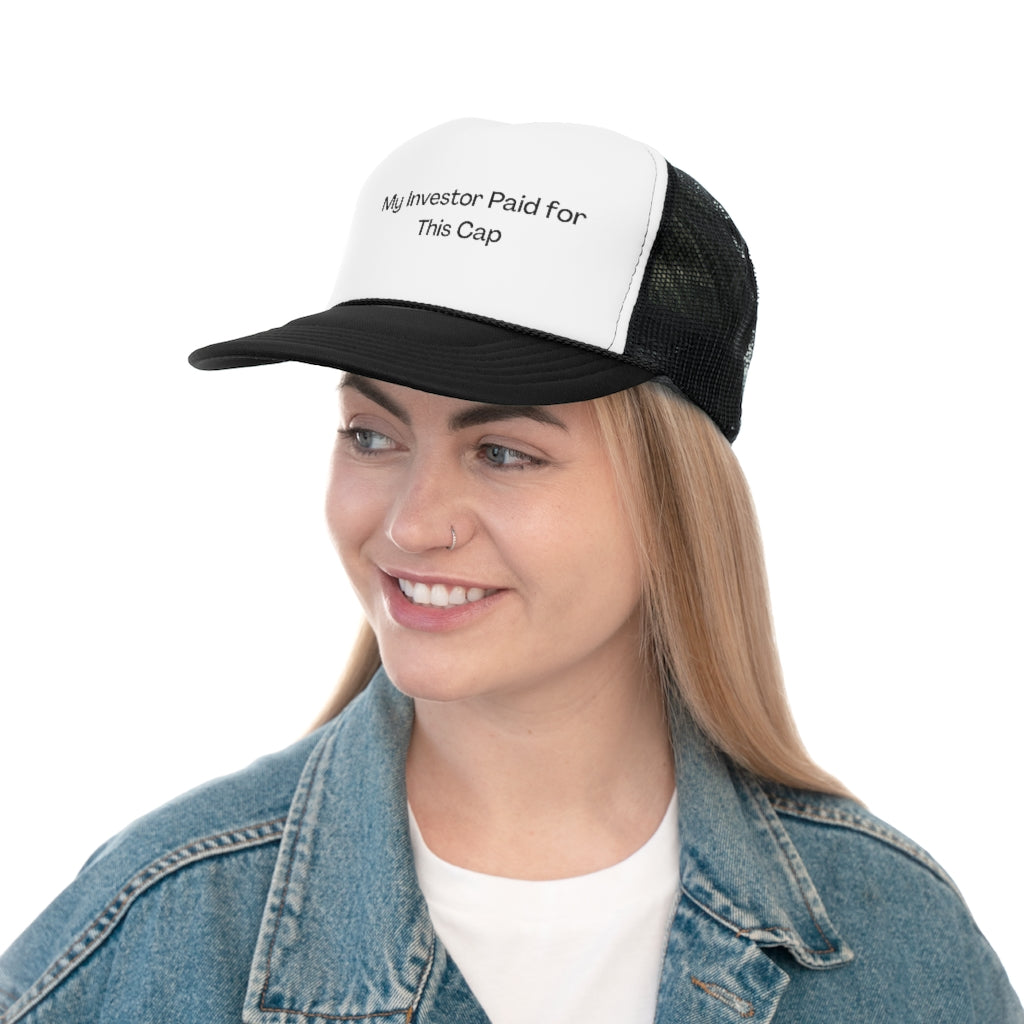 We Just Got Funded Cap