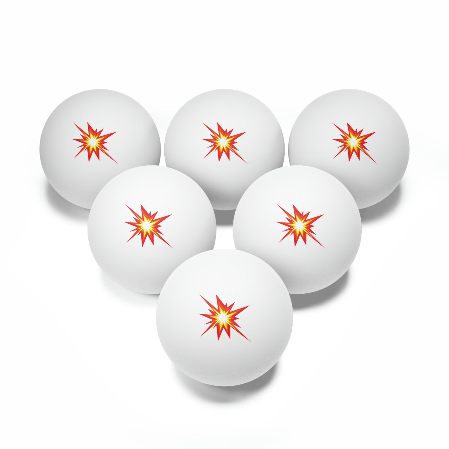 Ping Pong BOOM Balls (6pcs)