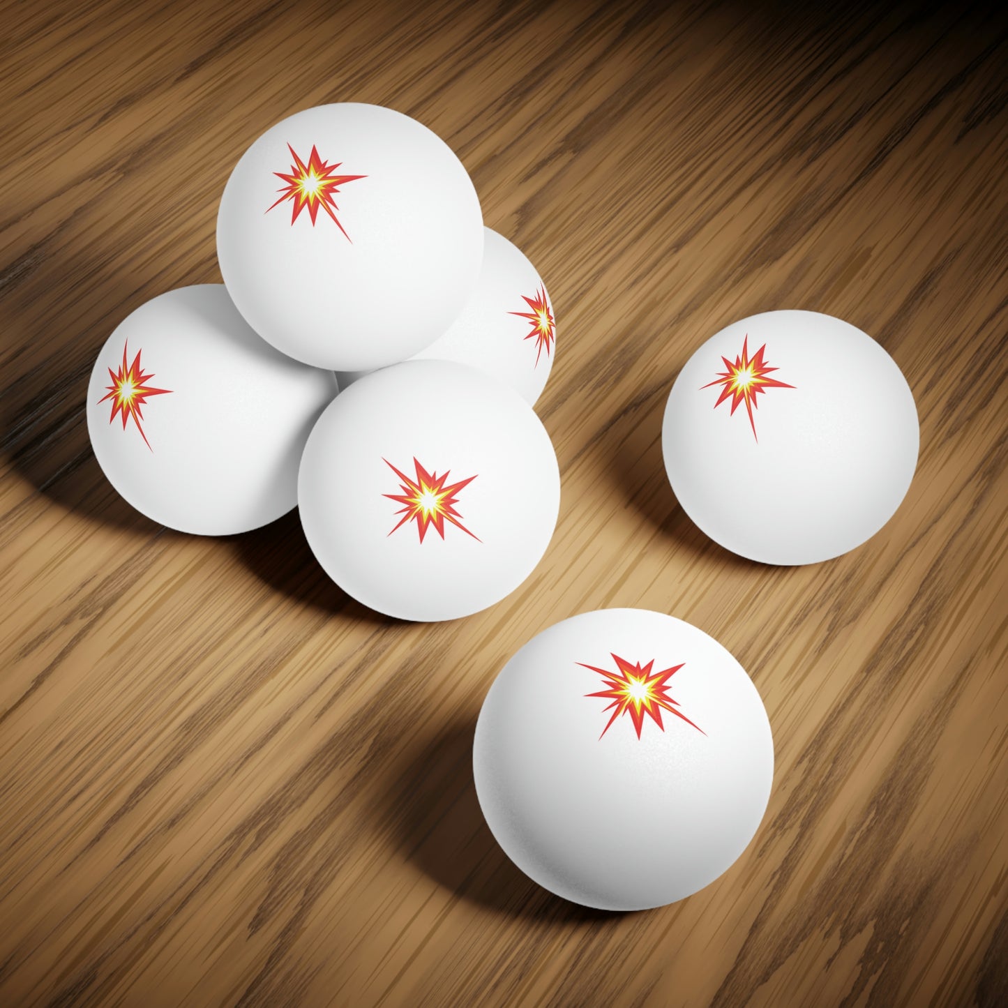 Ping Pong BOOM Balls (6pcs)