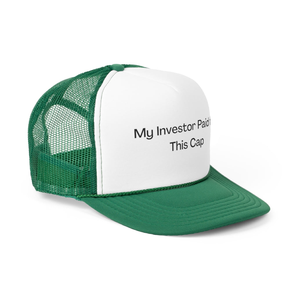 We Just Got Funded Cap