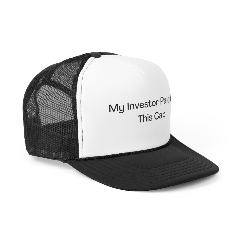 We Just Got Funded Cap