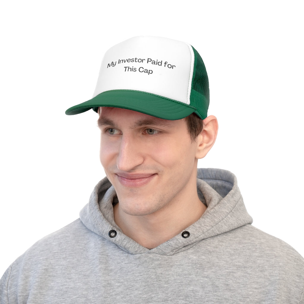 We Just Got Funded Cap