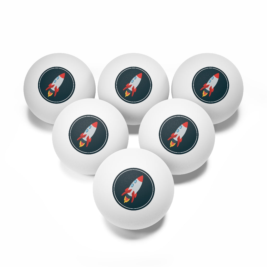 Rocket Ping Pong Balls (6pcs)
